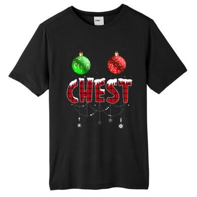 Chest Nuts Christmas Matching Couple Chestnuts Tall Fusion ChromaSoft Performance T-Shirt