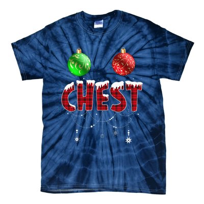 Chest Nuts Christmas Matching Couple Chestnuts Tie-Dye T-Shirt