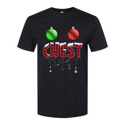 Chest Nuts Christmas Matching Couple Chestnuts Softstyle CVC T-Shirt