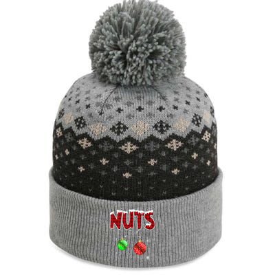 Chest Nuts Christmas T Matching Couple Chestnuts The Baniff Cuffed Pom Beanie