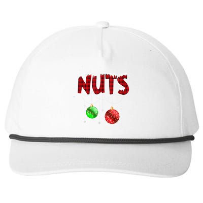 Chest Nuts Christmas T Matching Couple Chestnuts Snapback Five-Panel Rope Hat