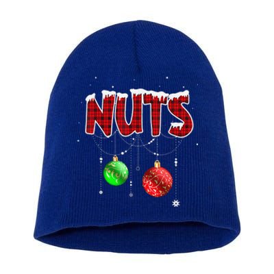 Chest Nuts Christmas T Matching Couple Chestnuts Short Acrylic Beanie