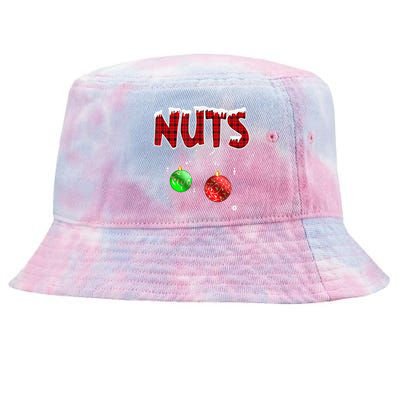 Chest Nuts Christmas T Matching Couple Chestnuts Tie-Dyed Bucket Hat