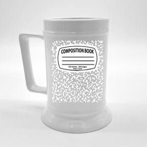 Composition Notebook Costume Matching Group Halloween Beer Stein