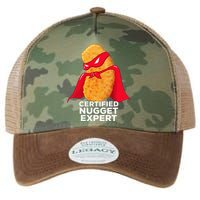 Chicken Nugget Certified Nugget Expert Halloween Costume Legacy Tie Dye Trucker Hat