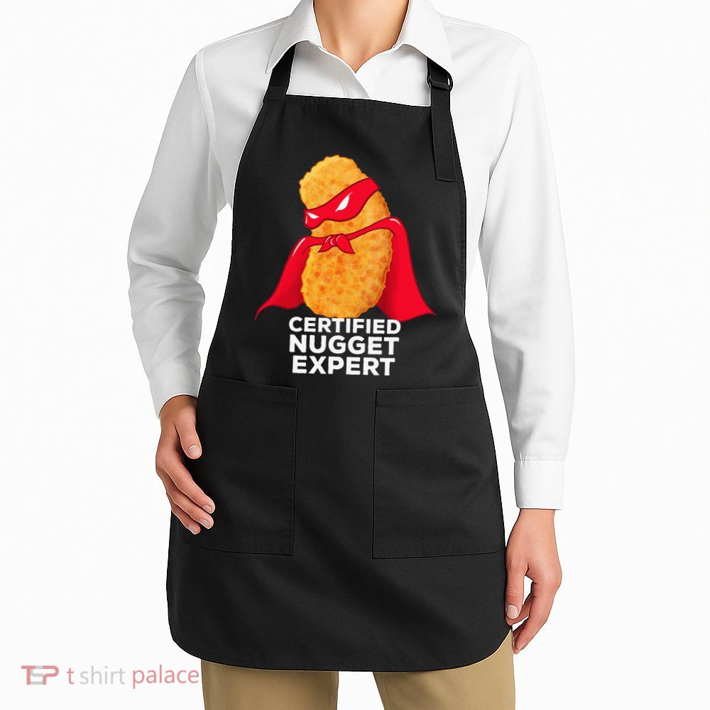 Chicken Nugget Certified Nugget Expert Halloween Costume Apron