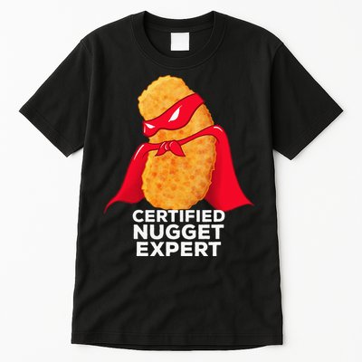 Chicken Nugget Certified Nugget Expert Halloween Costume Tall T-Shirt