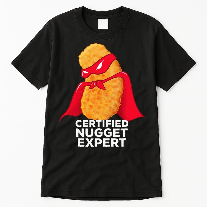 Chicken Nugget Certified Nugget Expert Halloween Costume Tall T-Shirt
