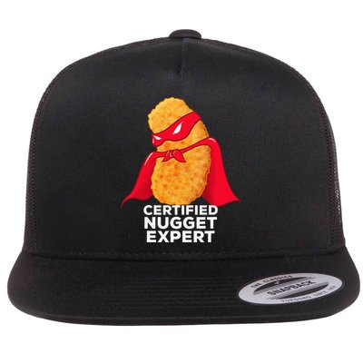 Chicken Nugget Certified Nugget Expert Halloween Costume Flatbill Hat