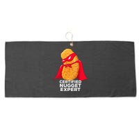 Chicken Nugget Certified Nugget Expert Halloween Costume Large Microfiber Waffle Golf Towel