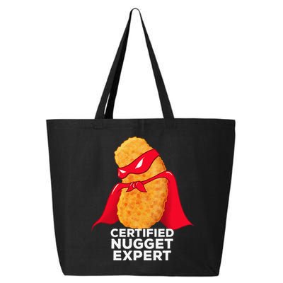 Chicken Nugget Certified Nugget Expert Halloween Costume 25L Jumbo Tote