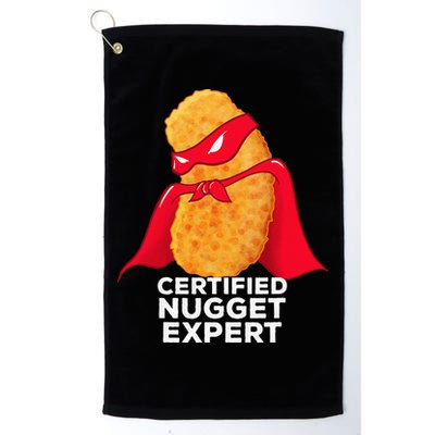 Chicken Nugget Certified Nugget Expert Halloween Costume Golf Towel