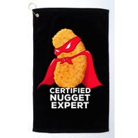 Chicken Nugget Certified Nugget Expert Halloween Costume Golf Towel