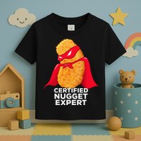 Chicken Nugget Certified Nugget Expert Halloween Costume Toddler T-Shirt