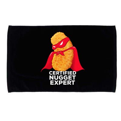 Chicken Nugget Certified Nugget Expert Halloween Costume Microfiber Hand Towel