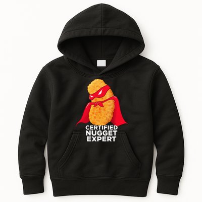 Chicken Nugget Certified Nugget Expert Halloween Costume Kids Hoodie