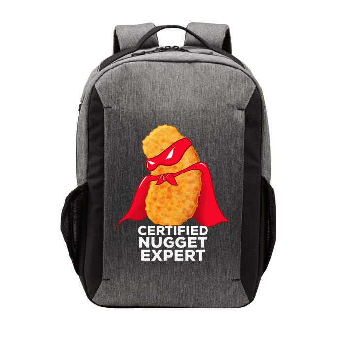 Chicken Nugget Certified Nugget Expert Halloween Costume Vector Backpack