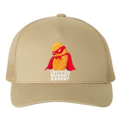 Chicken Nugget Certified Nugget Expert Halloween Costume Yupoong Adult 5-Panel Trucker Hat