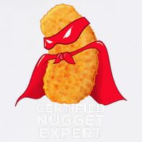 Chicken Nugget Certified Nugget Expert Halloween Costume Garment-Dyed Sweatshirt