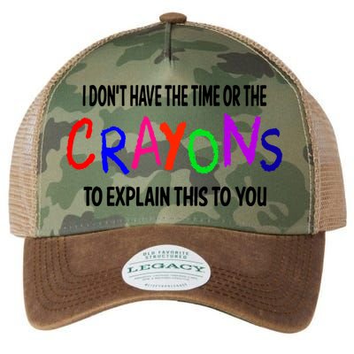 Crayons Novelty Legacy Tie Dye Trucker Hat