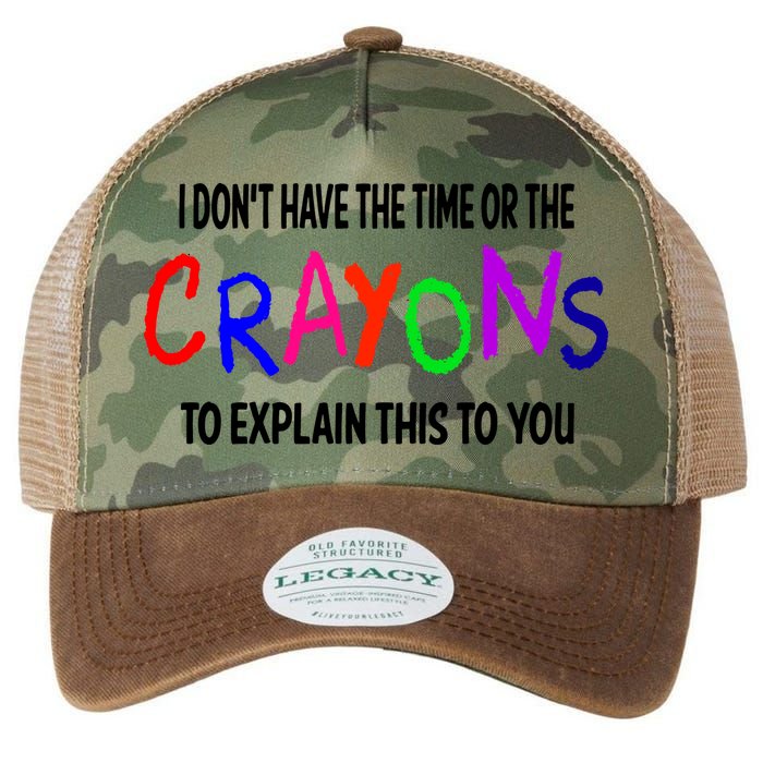 Crayons Novelty Legacy Tie Dye Trucker Hat