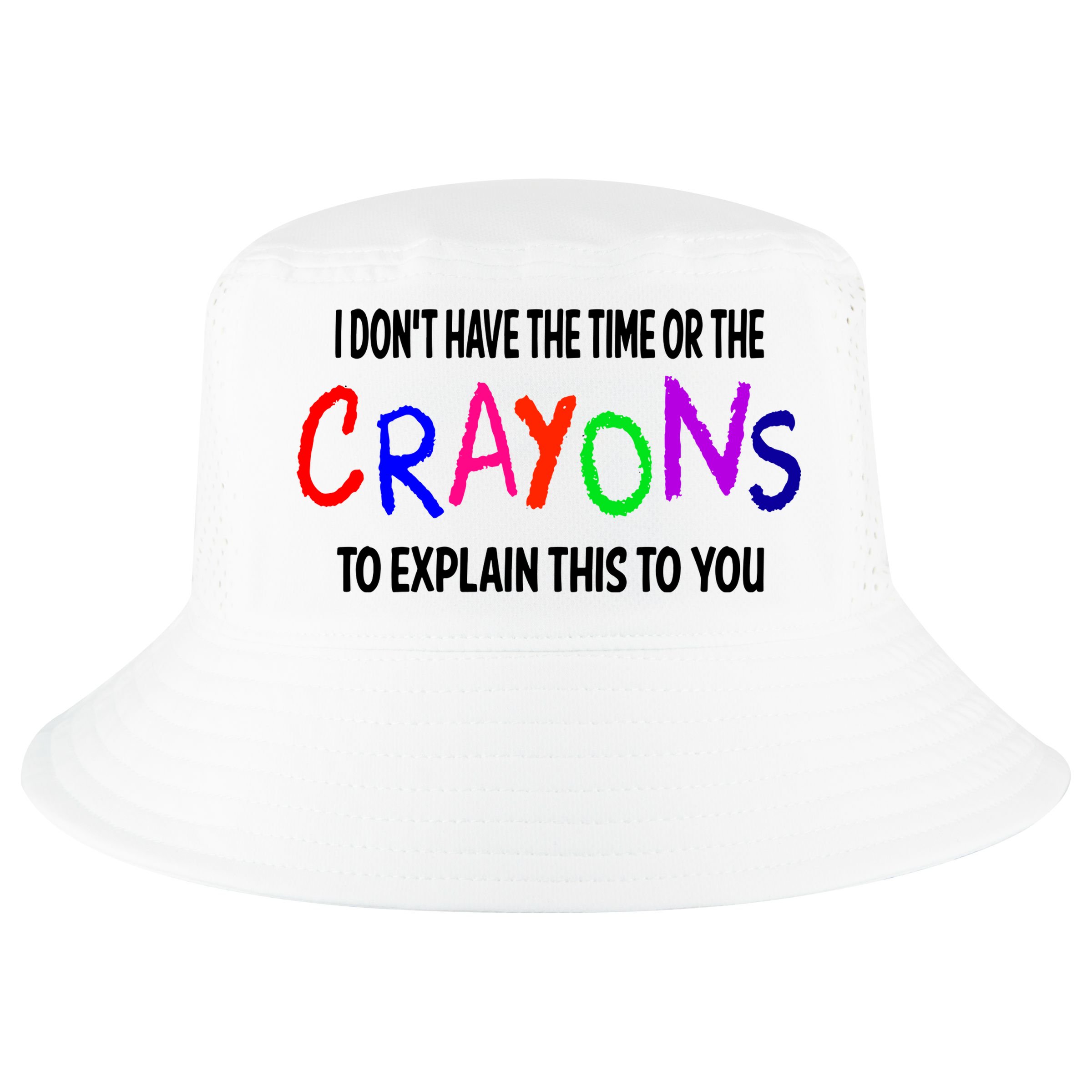 Crayons Novelty Cool Comfort Performance Bucket Hat