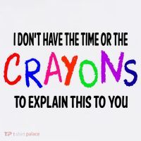 Crayons Novelty T-Shirt