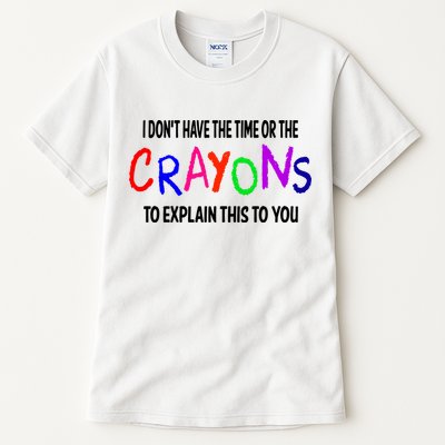 Crayons Novelty Tall T-Shirt