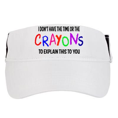 Crayons Novelty Adult Drive Performance Visor