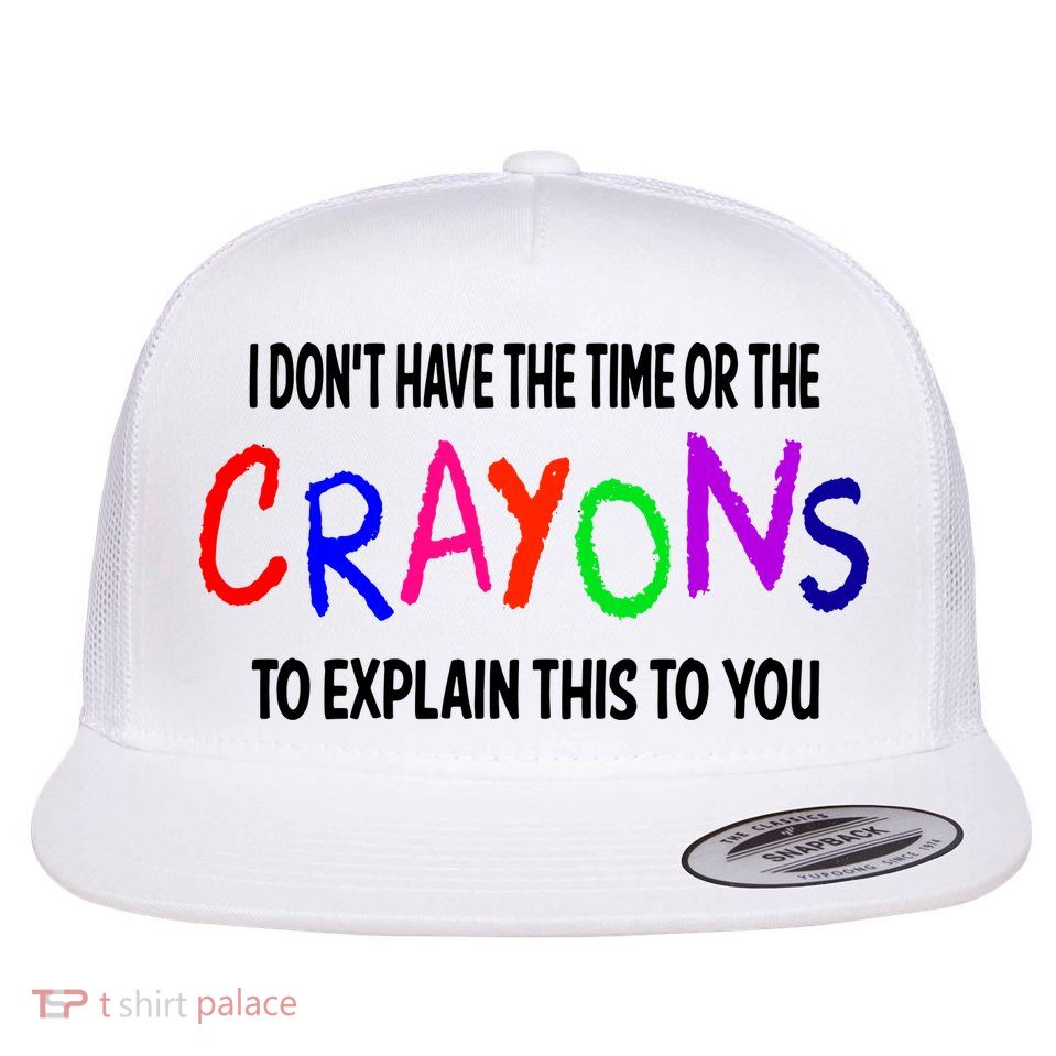 Crayons Novelty Flatbill Hat