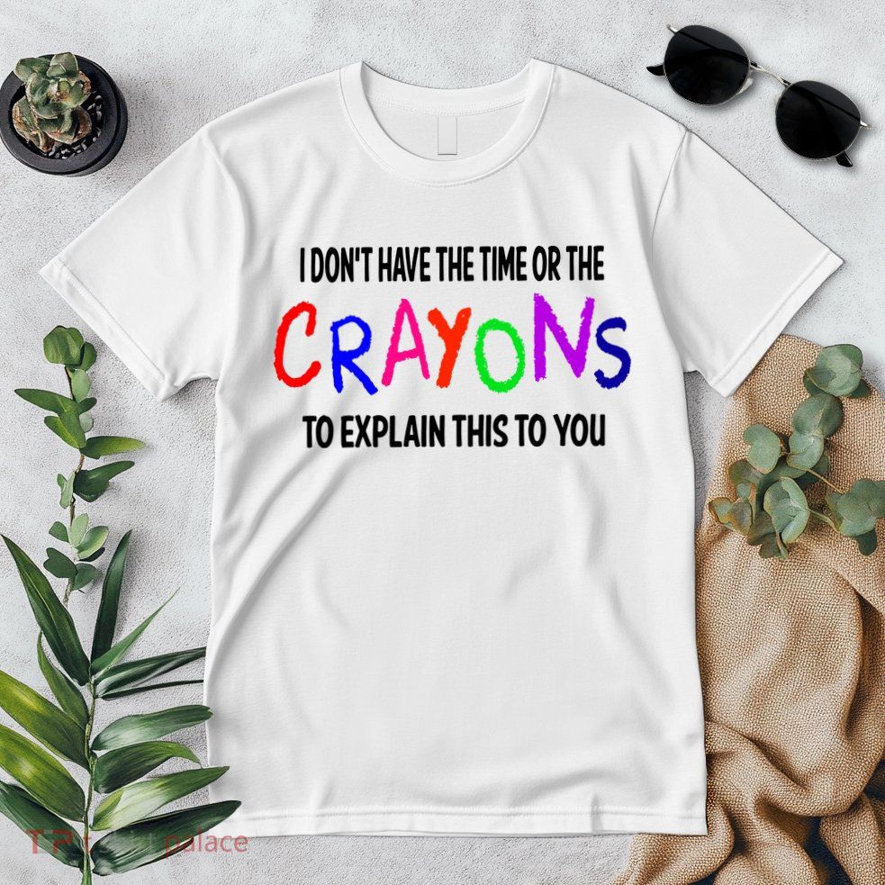 Crayons Novelty Premium T-Shirt