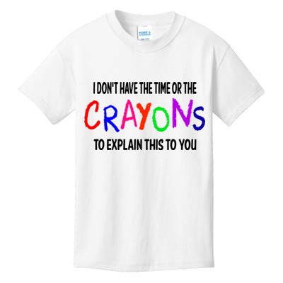Crayons Novelty Kids T-Shirt