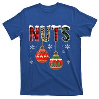 Chest Nuts Couples Christmas Chestnuts Matching Funny Gift T-Shirt