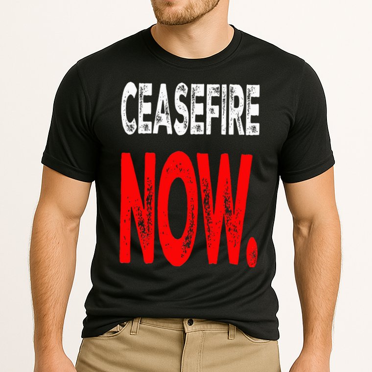 Ceasefire NOW Cooling Performance Crew T-Shirt