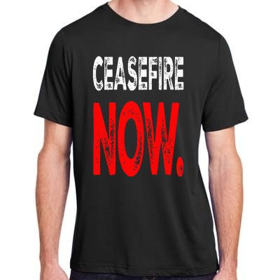 Ceasefire NOW Adult ChromaSoft Performance T-Shirt