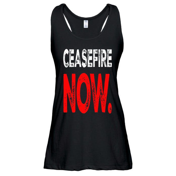 Ceasefire NOW Ladies Essential Flowy Tank