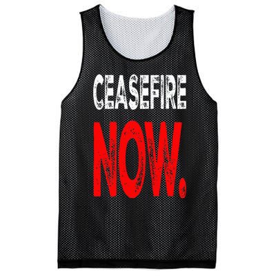 Ceasefire NOW Mesh Reversible Basketball Jersey Tank