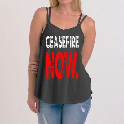 Ceasefire NOW Women's Strappy Tank