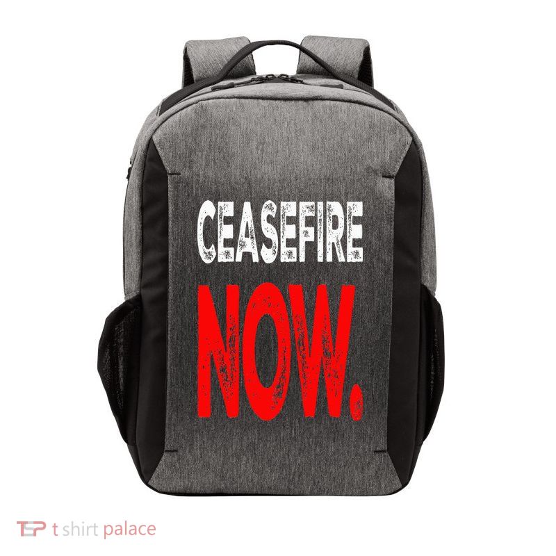 Ceasefire NOW Vector Backpack
