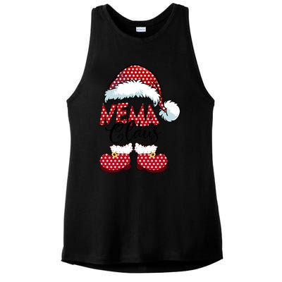 Cute Nema Claus New Christmas Santa Claus Gift Ladies PosiCharge Tri-Blend Wicking Tank