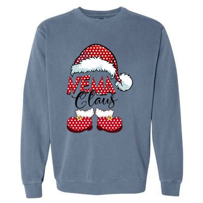 Cute Nema Claus New Christmas Santa Claus Gift Garment-Dyed Sweatshirt