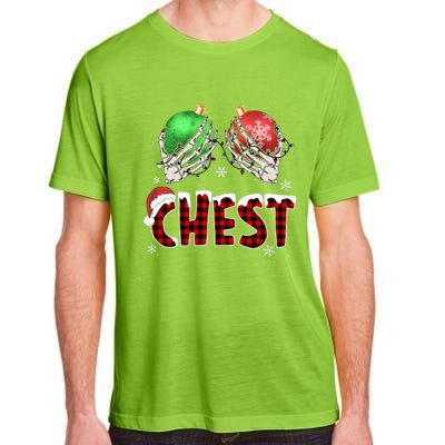 Chest Nuts Christmas Chestnuts Xmas Couple Matching Costume Adult ChromaSoft Performance T-Shirt