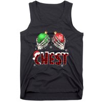 Chest Nuts Christmas Chestnuts Xmas Couple Matching Costume Tank Top