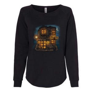 Cafe Night Womens California Wash Sweatshirt