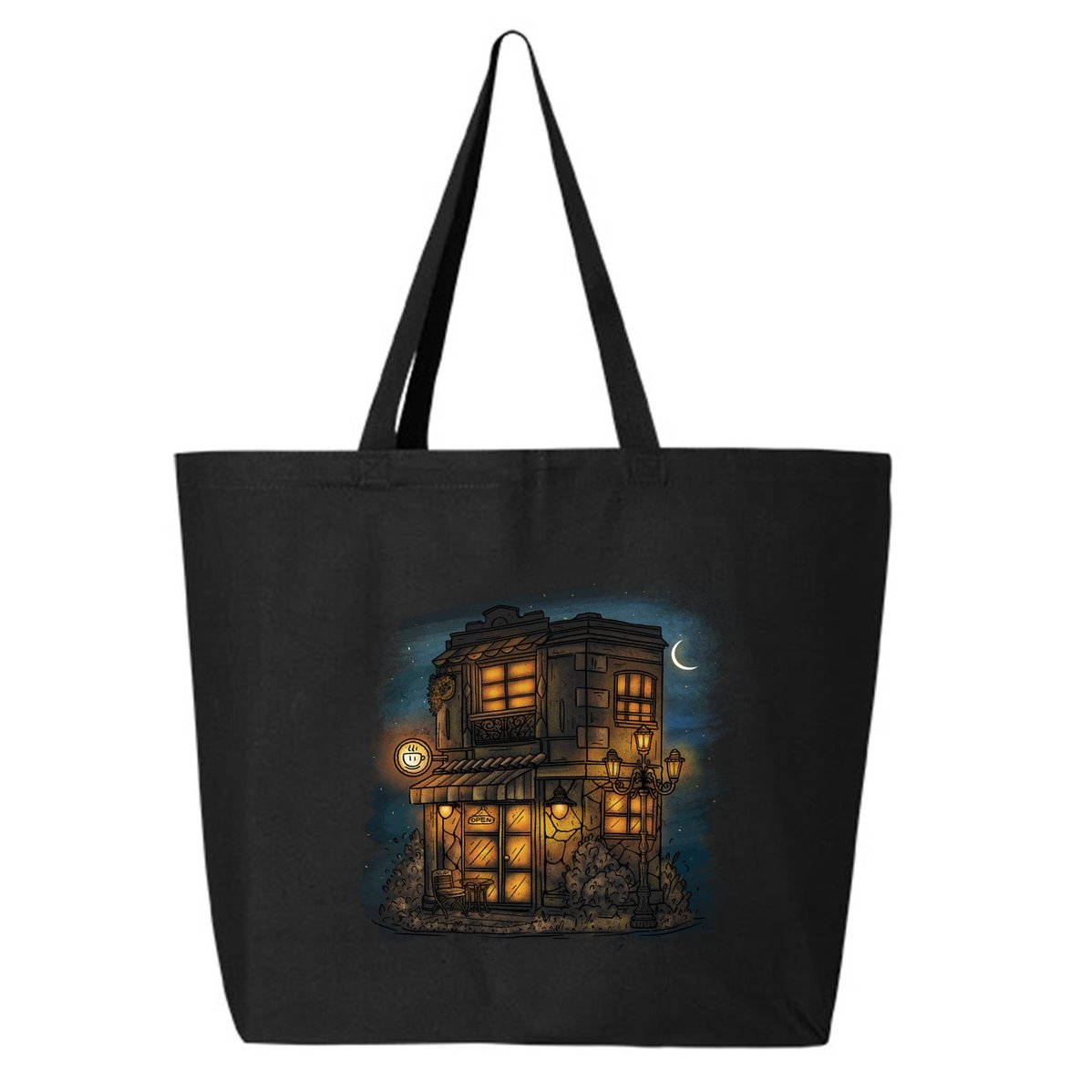 Cafe Night 25L Jumbo Tote