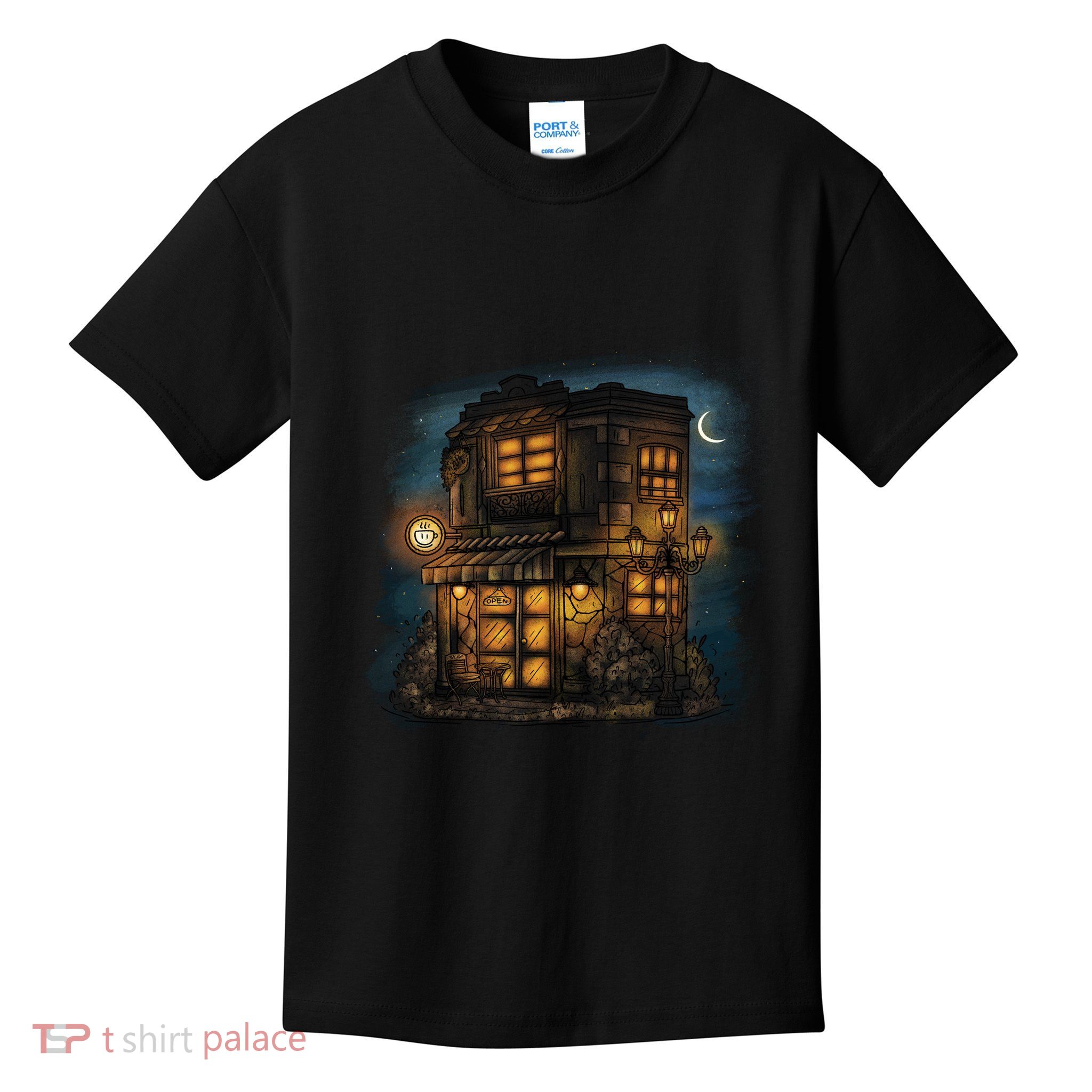 Cafe Night Kids T-Shirt