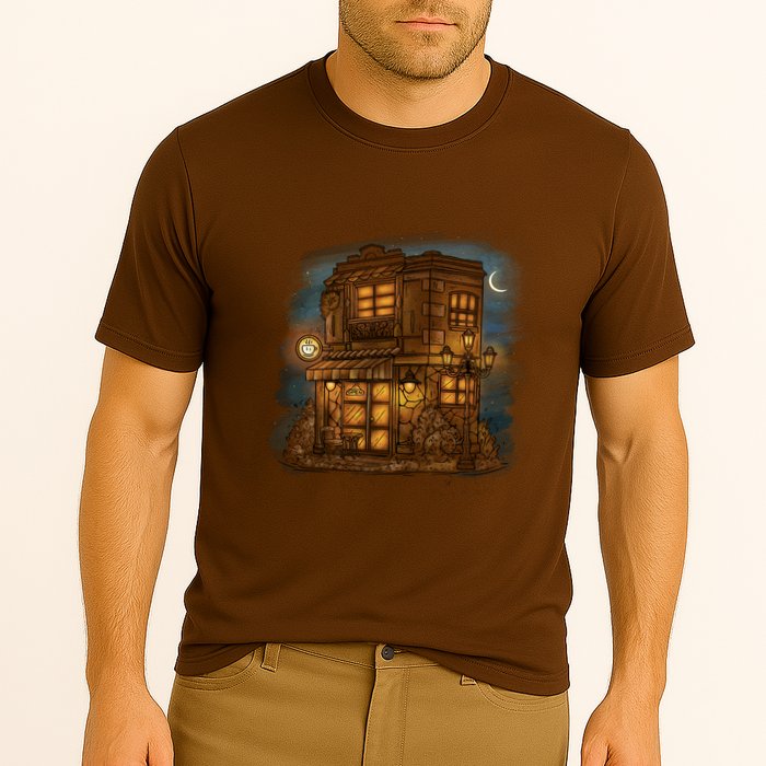 Cafe Night Cooling Performance Crew T-Shirt