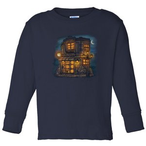 Cafe Night Toddler Long Sleeve Shirt