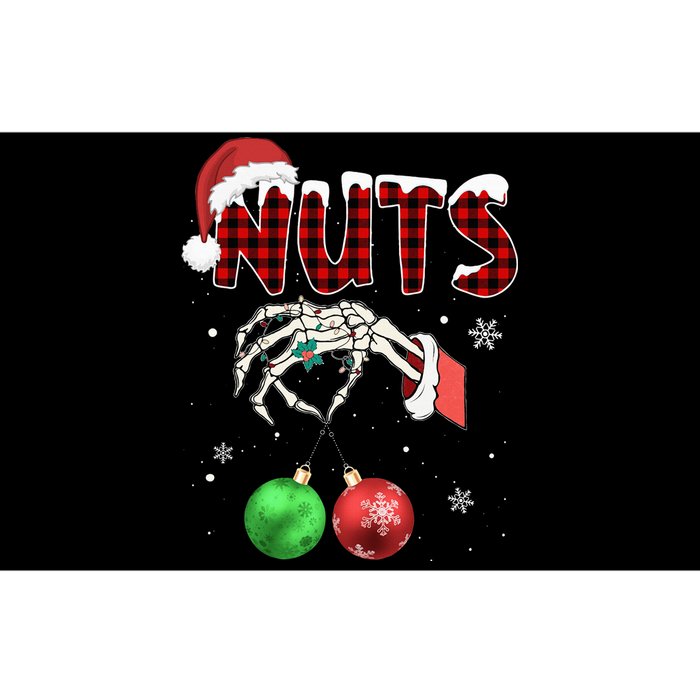 Chest Nuts Christmas Funny Xmas Couples  Bumper Sticker