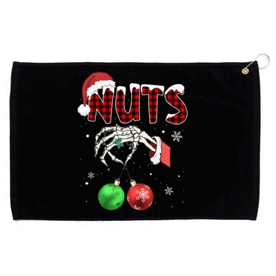 Chest Nuts Christmas Funny Xmas Couples  Grommeted Golf Towel